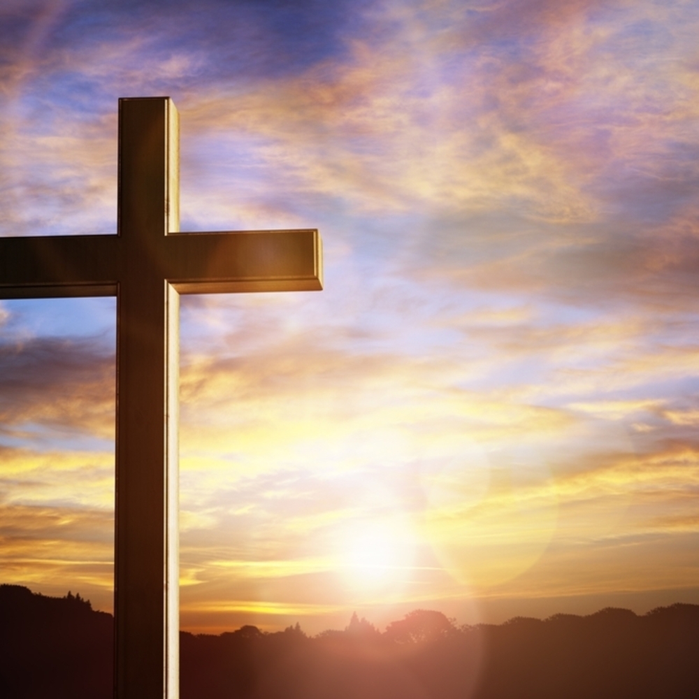 Sunset Cross Wall Art